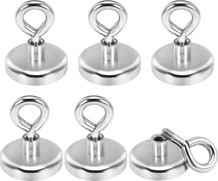 Actual product image Swissdetector Eye magnets - Super powerful - Ø 36 MM - Force 45 kg (X 6)