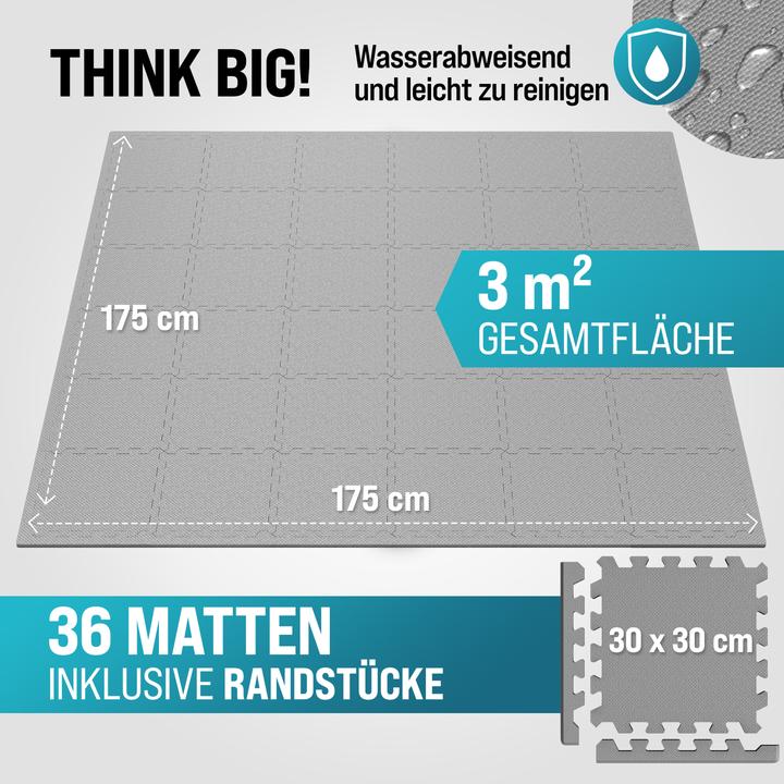 Produktbild Monzana Bodenschutzmatten (30 x 30 cm)