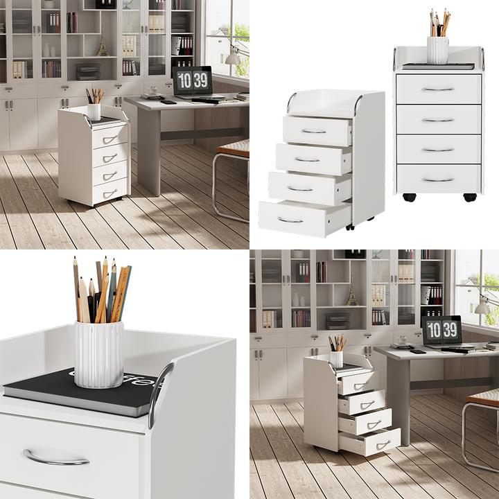 Produktbild Vicco Gwendolyn mit 4 Schubladen (40 x 36 x 65 cm)