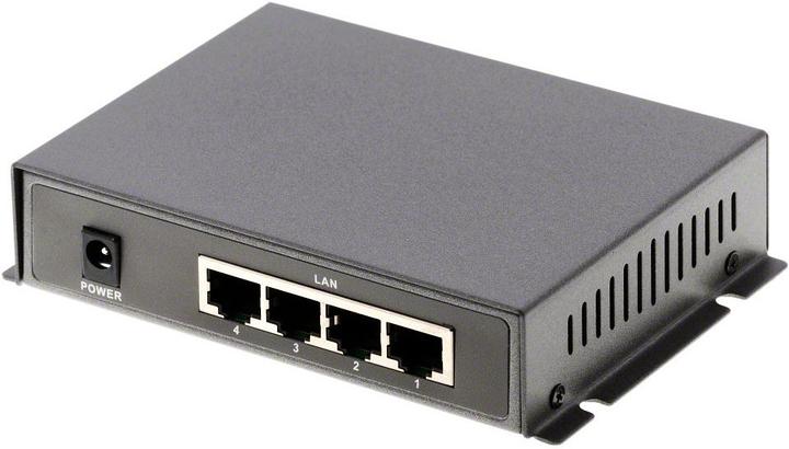 Produktbild LevelOne FSW-0513: 4Port PoE+, 100Mbps (5 Ports)