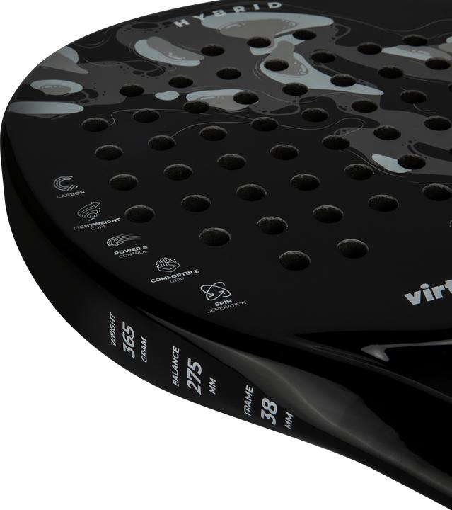 Produktbild Virtufit Racchetta padel - Ibrida - Nera/Grigia