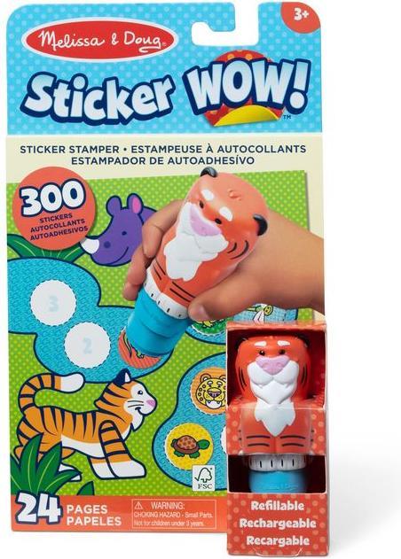 Produktbild Melissa & Doug MELISSA Sticker WOW! Activity Pad Set - Tiger