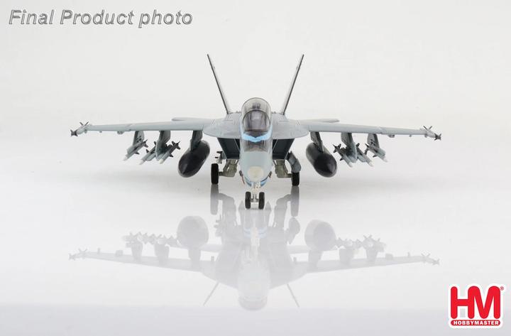 Produktbild Hobby Master F/A-18F DOPPELSITZER Super Hornet Top Gun Sonderlackierung 50th Jubiläum, Metallmodell 1:72 Hobby Ma