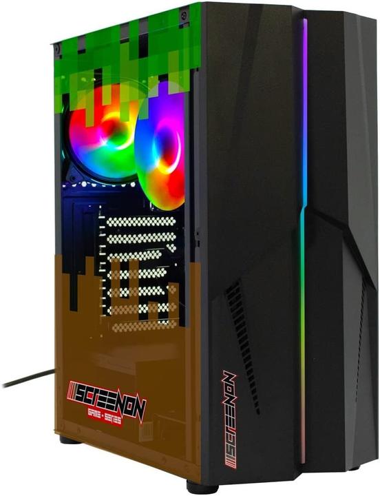 ScreenOn Set da Gioco Edizione Minecraft (480 GB, 8 GB, AMD Ryzen 3 3200G, Radeon RX Vega 8)