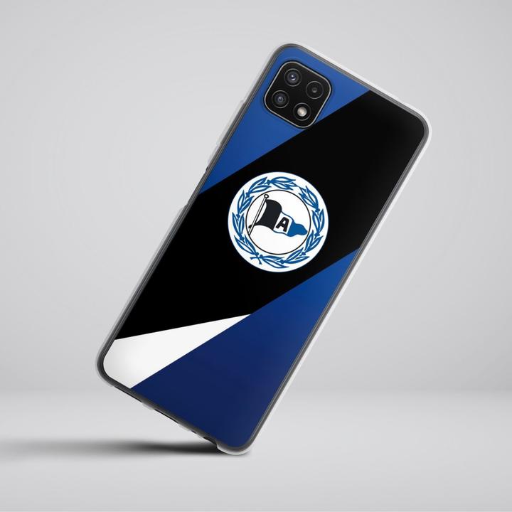 Produktbild DeinDesign Silikon Hülle für Samsung Galaxy A22 5G Handyhülle Case Smartphone Schutzhülle Arminia Bielefeld (Samsung Galaxy A22 5G)