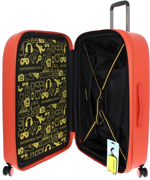 Actual product image Mandarina Duck Logoduck+ 4-wheel trolley 75 cm (103 l)