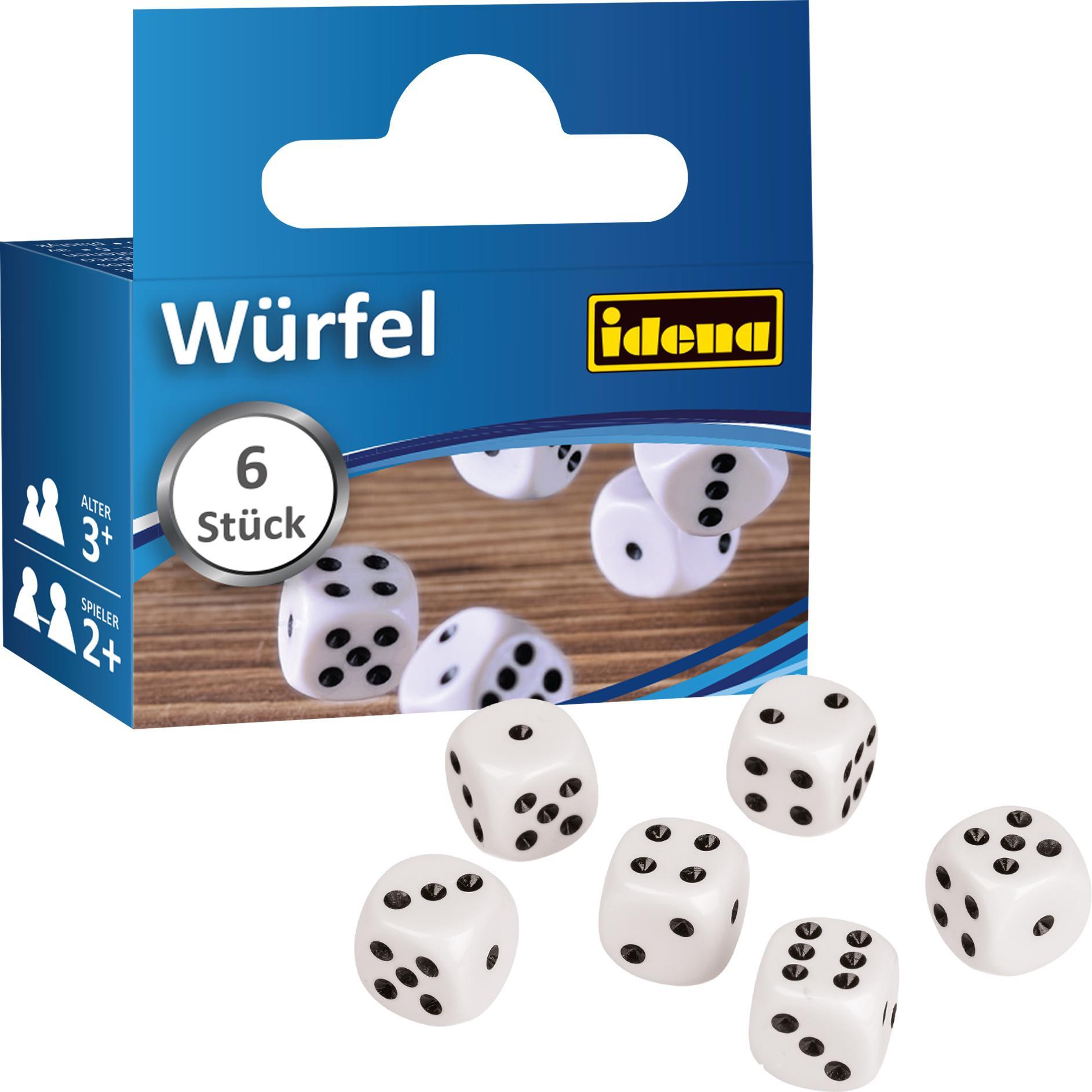 Idena 6 Würfel