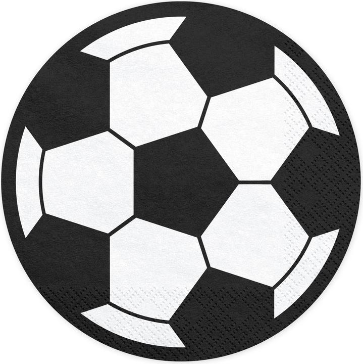 Produktbild Partydeco Fussball (20 x, 13.5 x 13.5 cm)