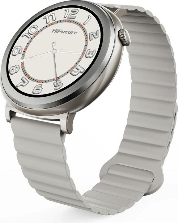 Actual product image HiFuture smartwatch Aurora silver HSSW11SL