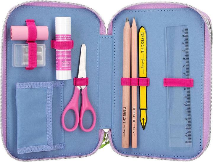 Actual product image Depesche TOPModel Triple Pencil Case FLASH ( 0412749 )
