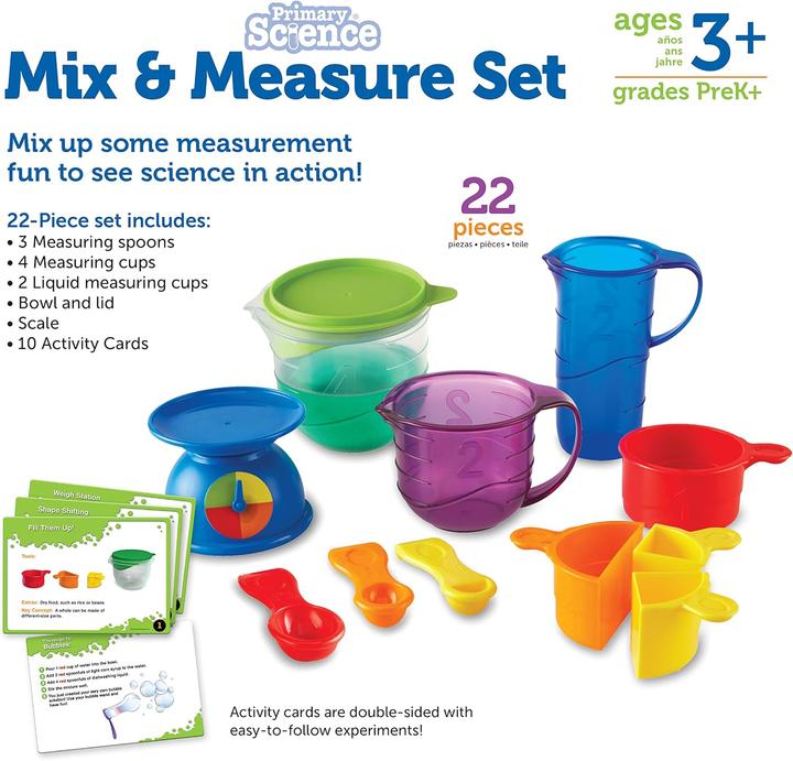 Produktbild Learning Resources Primary Science „Mix & Measure“-Experimentierset