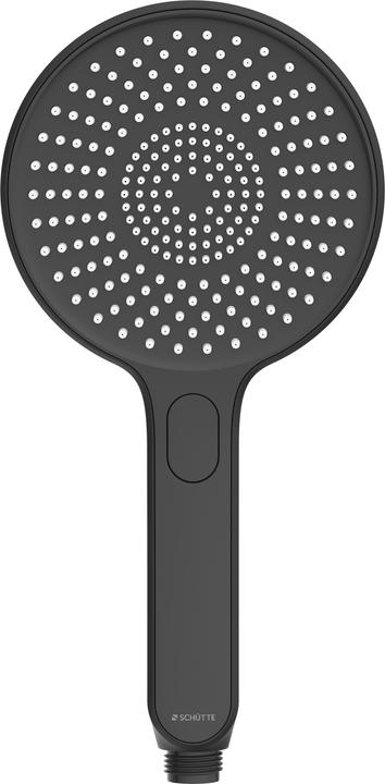 Image du produit Schütte SCHÃoeTTE KARIBIK Handdouche - Douchekop rond - Mat Zwart (60203) (3 Types de jets)