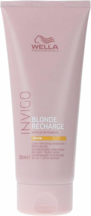 Actual product image Wella INVIGO BLONDE RECHARGE conditioner #warm 200 ml (200 ml)