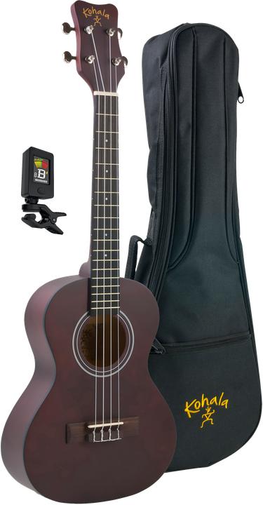 Kohala Ukulélé ténor, Pack Ukulélé, Accordeur, Housse (Tenore)