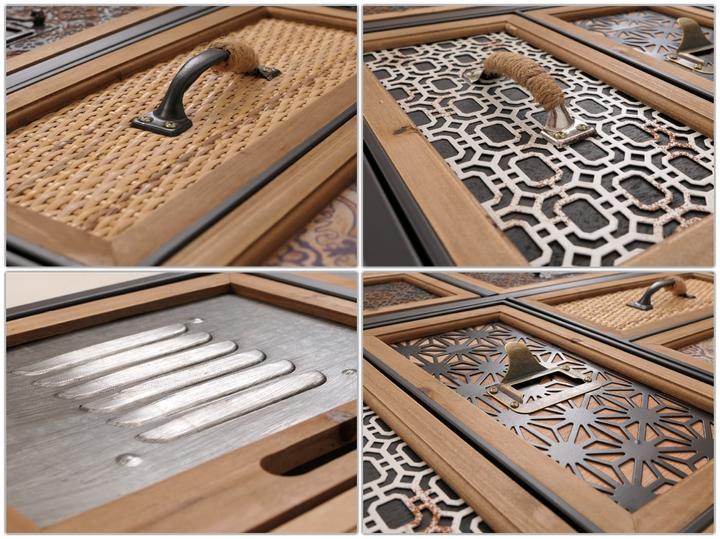 Produktbild JOHN316 Apothekerkommode (73 x 35 x 136 cm)