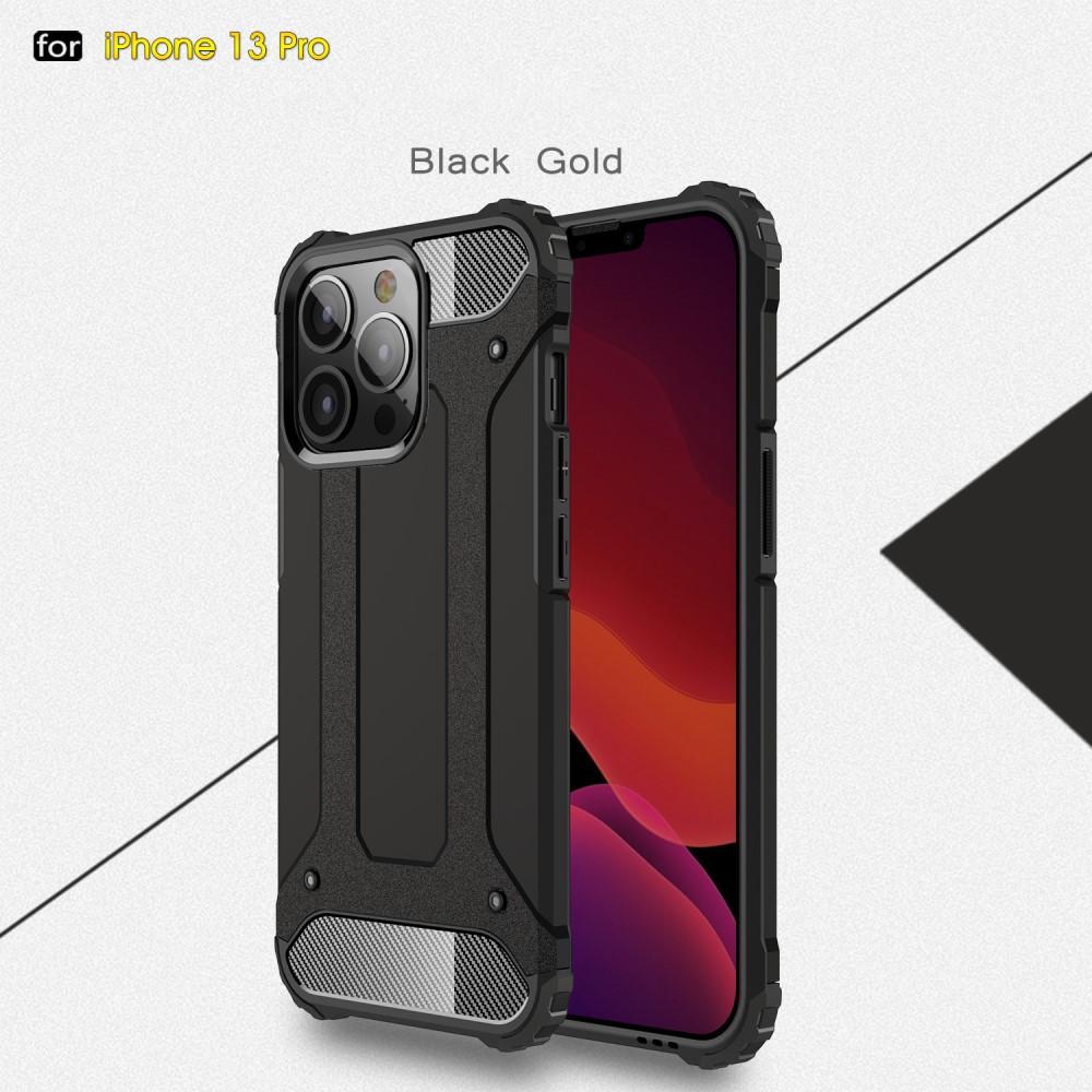 Thumbnail - Cover-Discount iPhone 13 Pro - Hybrid Handyhülle schwarz (Apple iPhone 13 Pro), Smartphone Hülle, Schwarz