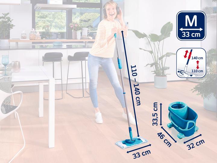 Immagine prodotto Leifheit CLEAN TWIST M Dispositivo mobile Ergo (1 pz.)