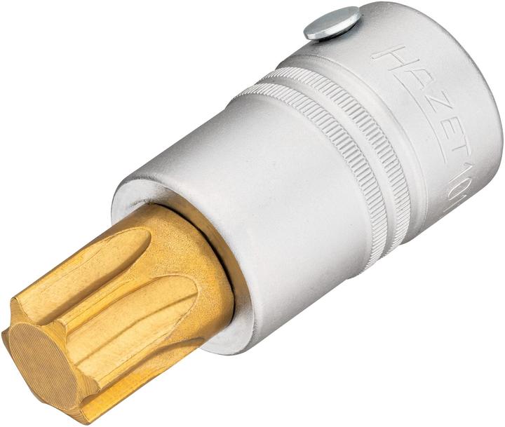 Produktbild HAZET Schraubendreher-Steckschlüsseleinsatz ∙ TORX 1012-T100 ∙ Vierkant20 mm (3/4 Zoll) ∙ Innen TO…