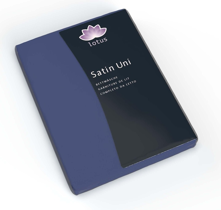 Actual product image Lotus Bettwaren Lotus Satin Fitted Sheet (90 x 200 cm)