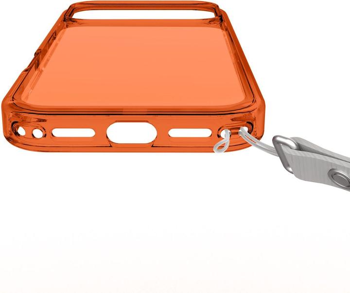 Actual product image Cellularline Cellular Line Back Cover Cube Mag Case iPhone 17 Pro Max - Orange (Apple iPhone 17 Pro Max)