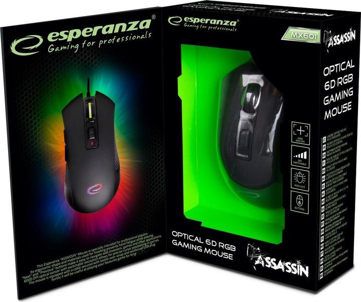 Produktbild Esperanza Wired mouse (Kabelgebunden)
