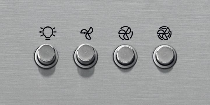 Actual product image Whirlpool AKR 559/3 IX Wall mounted stainless steel ³/h D (Wall hood)