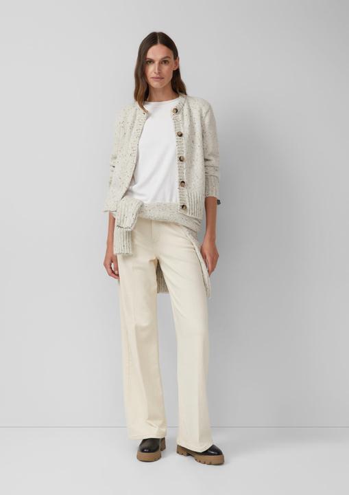 Produktbild s.Oliver Strickjacke Kurze Strickjacke aus Baumwollmix mit Knopfleiste (46)