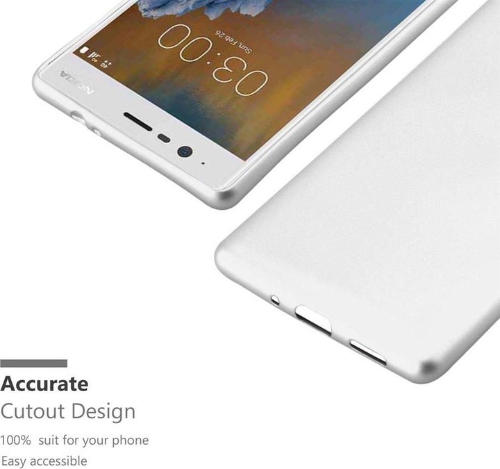 Produktbild Cadorabo TPU Matt Metallic Cover (Samsung Galaxy J3 2017 (US Version))