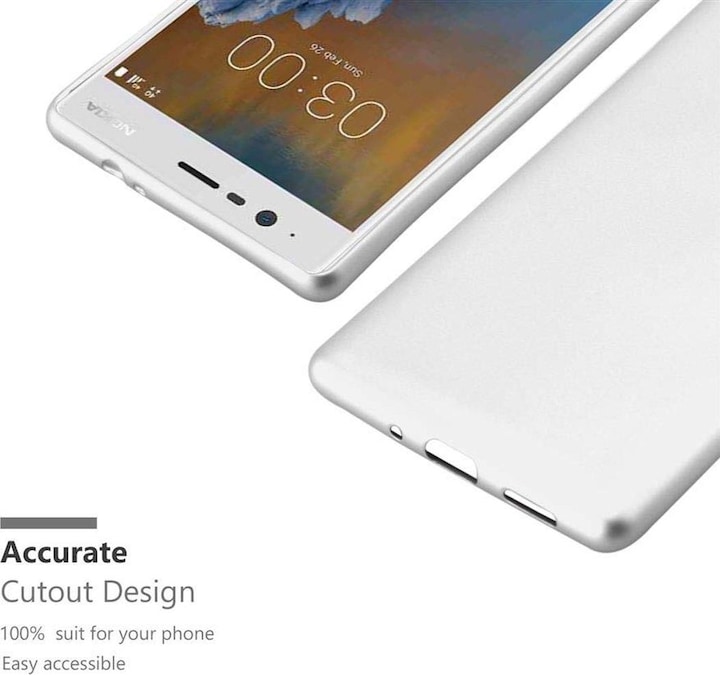 Produktbild Cadorabo TPU Matt Metallic Cover (Samsung Galaxy J3 2017 (US Version))