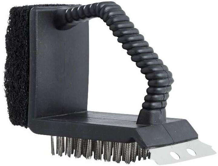 Actual product image Dangrill Grill Brush 3 in 1, Black (15.50 cm)