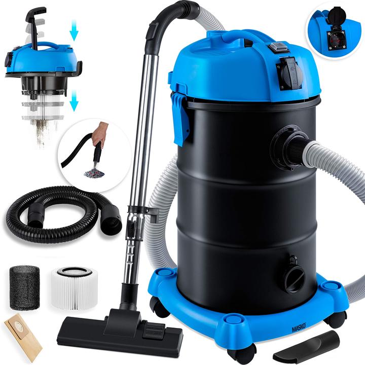 Produktbild Masko 6IN1 Industriestaubsauger, Blau (Nass-Trockensauger)