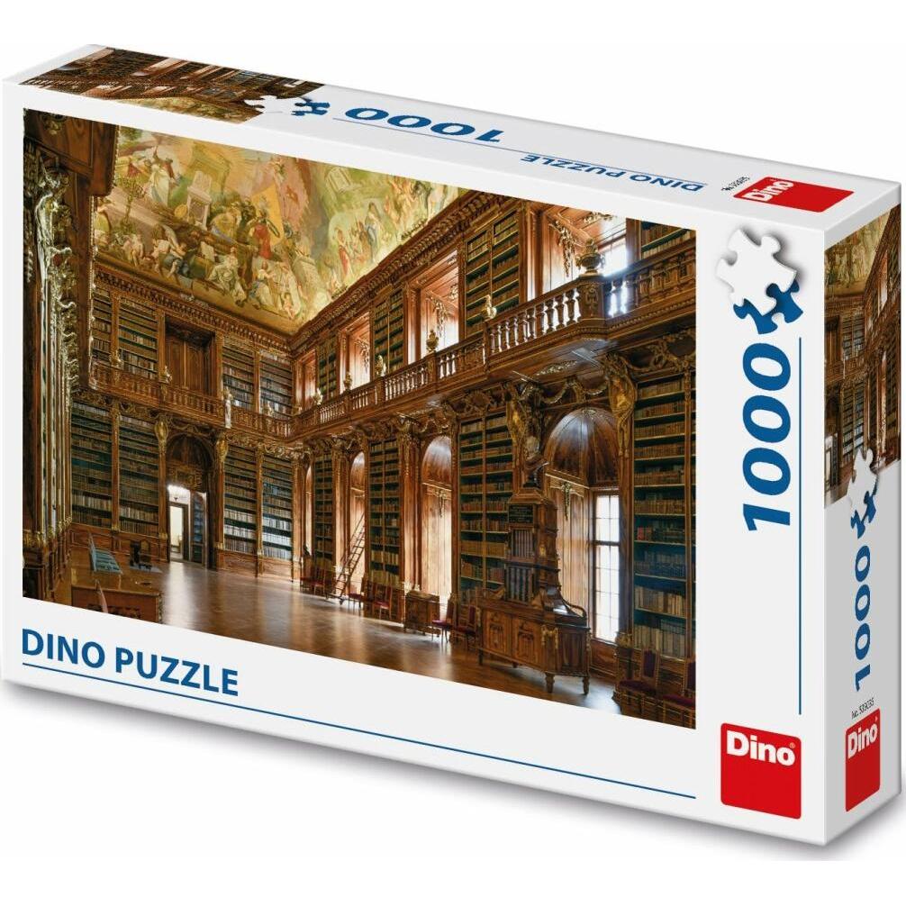 Thumbnail - Dino Puzzle 1000 pieces Philosophical Hall Stahov (1000 Teile)