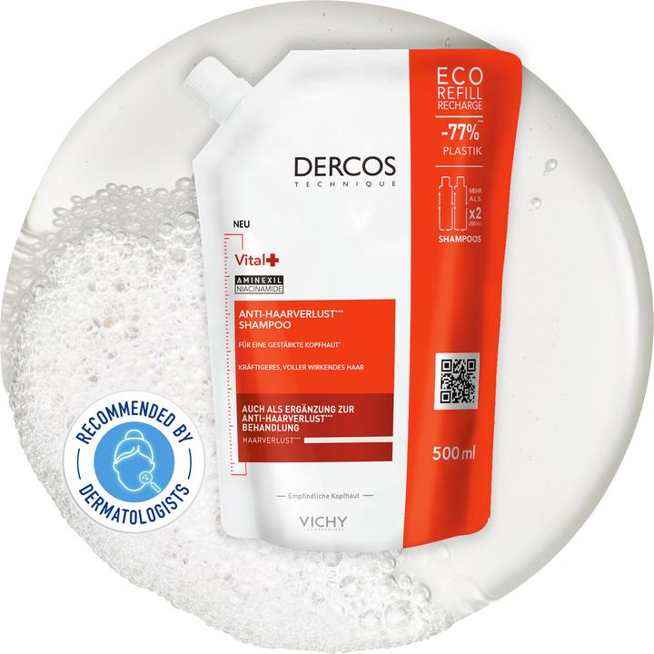 Actual product image Vichy Dercos Vital (Liquid shampoo, 500 ml)
