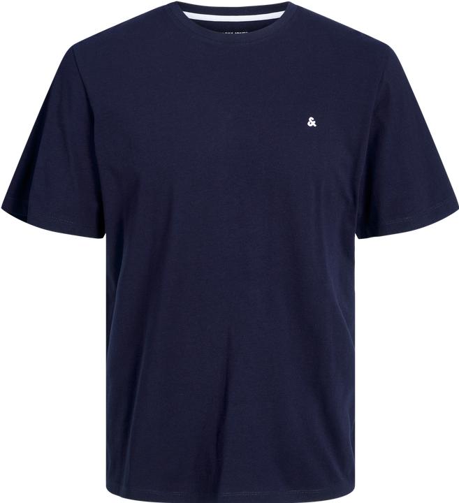 Actual product image Jack & Jones Solid colour plus size T-shirt (8XL)