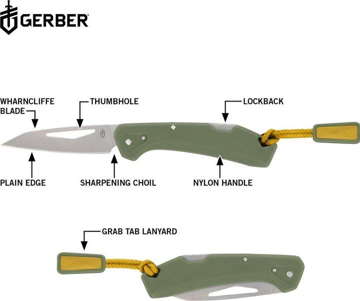 Immagine prodotto Gerber Gear Gerber Taschenmesser LST Mini Grün, Typ: Taschenmesser