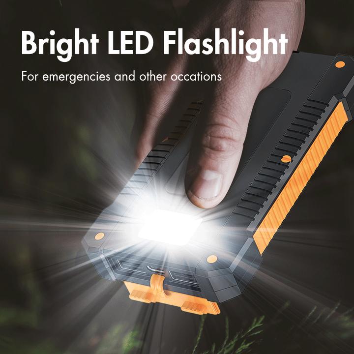 Actual product image LogiLink Solar power bank (8000 mAh, 10 W, 29.60 Wh)