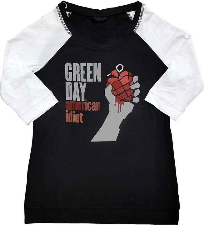 Produktbild Green Day American Idiot TShirt Raglanärmel (XXL)