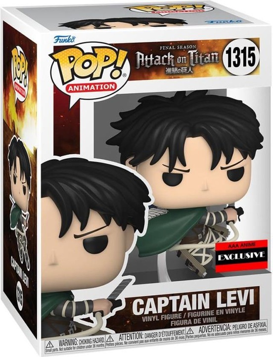 Produktbild Funko Attack on Titan - 1315 - Levi - Special Edition Animation