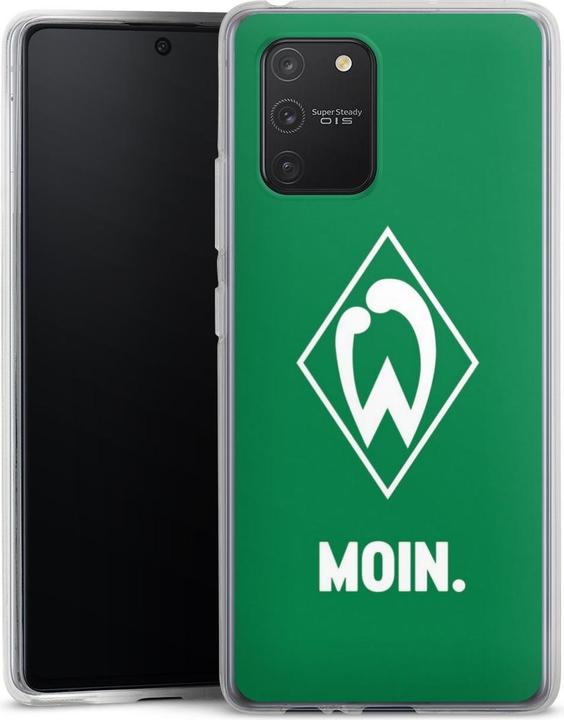 Produktbild DeinDesign Silikon Hülle für Samsung Galaxy S10 Lite Handyhülle Case Smartphone Schutzhülle Moin Offizielles (Samsung Galaxy S10 Lite)