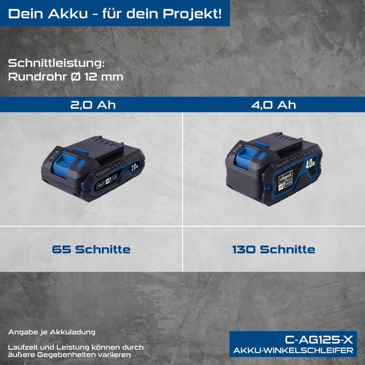 Productafbeelding Scheppach C-AG125-X (125 mm)