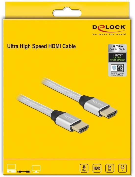 Produktbild Delock HDMI – HDMI (0.50 m)