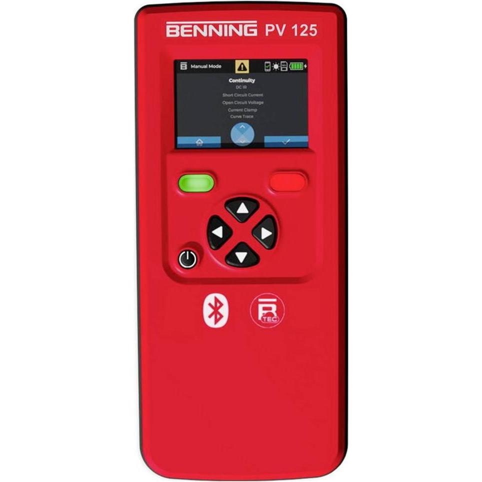 Benning, Rilevatore, Dispositivo di misura fotovoltaico PV 125