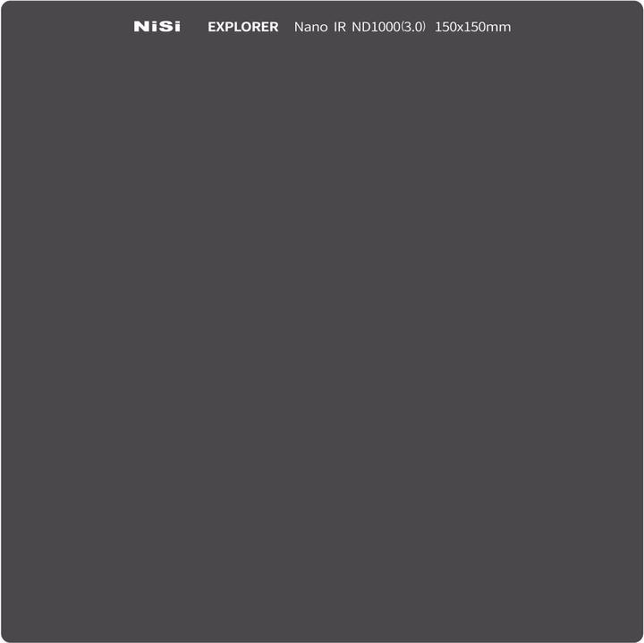 Actual product image Nisi Explorer Collection (Neutral density filter, 150 mm)