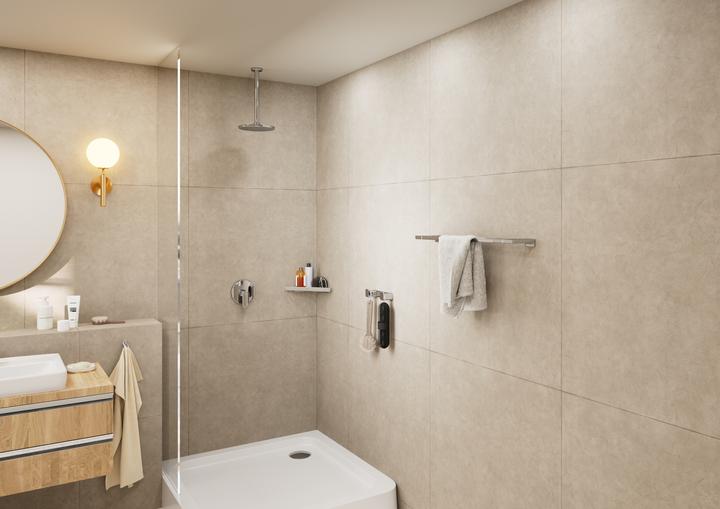 Actual product image hansgrohe HG ceiling connection VERNIS Blend surface-mounted 300mm chrome