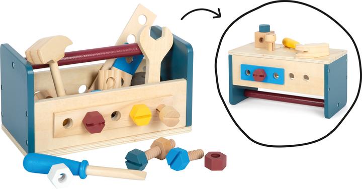 Actual product image small foot Tool Box and Workbench "Workshop"