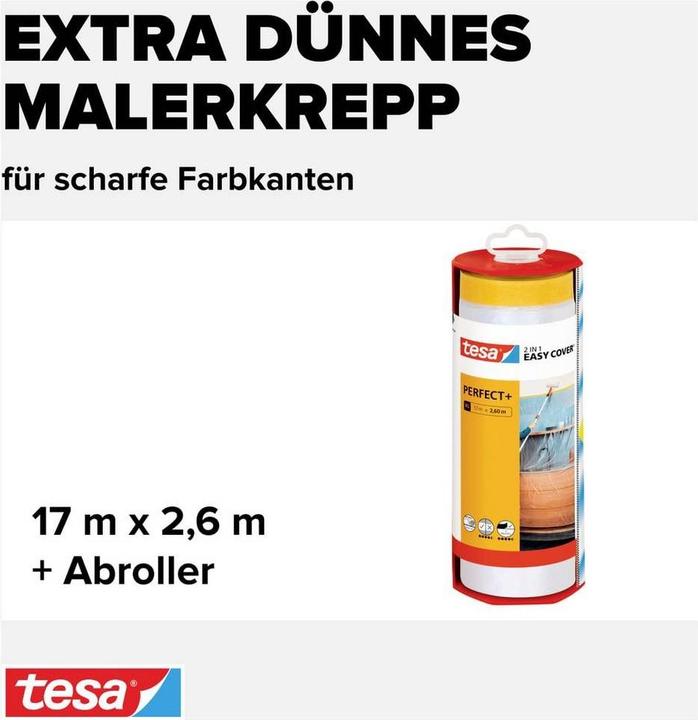 Immagine prodotto tesa Pellicola per mascheratura EASY COVER Perfect+ con dispenser incluso