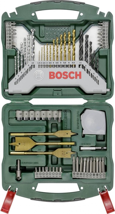 Image du produit Bosch Zubehör 70-pièces X-Line Titanium Set (1,5 mm, 2 mm, 2,5 mm, 3 mm, 5,5 mm, 6 mm, 8,5 mm, 9 mm, 3,5 mm, 4 mm, 4,5 mm, 5 mm, 9,5 mm, 10 mm, 6,5 mm, 7 mm, 7,5 mm, 8 mm)