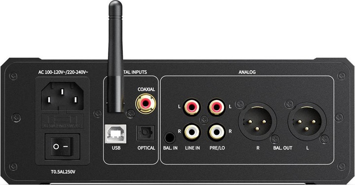 Actual product image FiiO K9 AKM (USB-DAC, gain switch, Bluetooth)