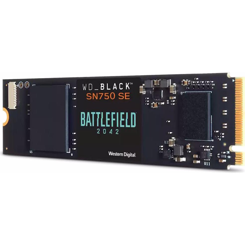 Thumbnail - WD Black SN750 SE Battlefield 2042 PC Game Code Bundle (500 GB, M.2 2280), SSD