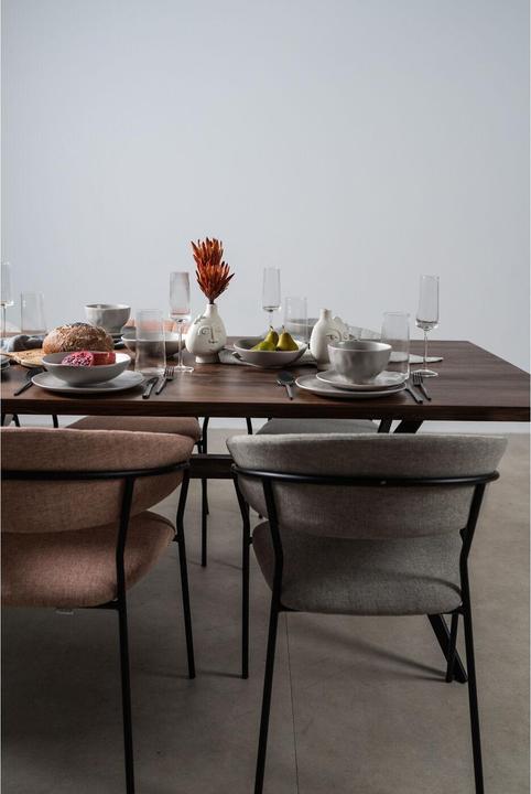 Produktbild Kare Design Teller Organic grau rund 26